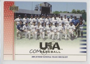 2005 Upper Deck Baseball Junior National Team USA (National Team) #USA94