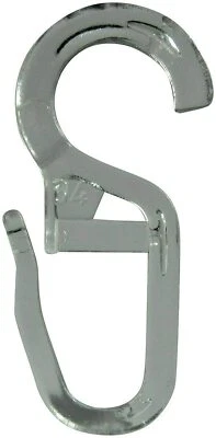 rewagi® 100–5000 Überklipshaken Transparent Ø 10mm für Gardinenringe Faltenhaken - Bild 1 von 4