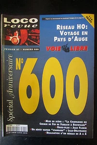1997 SPECIAL RAILWAY MODEL TRAIN MAGAZINE LOCO MAGAZINE N° 600 MAGAZINE - Picture 1 of 2