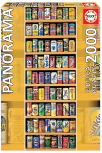 Educa 2000 Piece Jigsaw Puzzle - Soft Cans - Picture 1 of 1