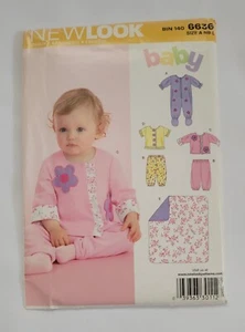 New Look 6636 Baby Romper, Top, Pants & Blanket Pattern - Size NB-L (7-24 lbs) - Picture 1 of 3