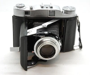 BALDA HAPO 66-E folding 6x6 camera Enna Haponar 3,5/7.5 cm lens - Picture 1 of 6