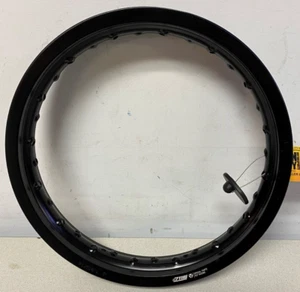 YCF Piranha Black Aluminum 7116 M Shape Rim 1.85x14 5665 YC110-1107-32-BK - Picture 1 of 3