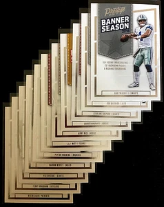 2017 Prestige Football BANNER SEASON Inserts - Take Your Pick! - Picture 1 of 1