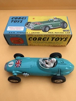 Corgi Car Toys BRM Formula 1 Grand Prix Racing Car Model 152S Original In Box - Image 1 of 4