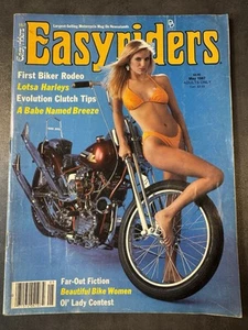 Vintage Easyriders Magazine May 1987 With Centerfold - Picture 1 of 2