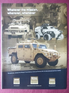 6/2014 PUB RENAULT TRUCKS DEFENSE PANHARD ACMAT SHERPA MILITÄRFAHRZEUG ANZEIGE - Bild 1 von 1