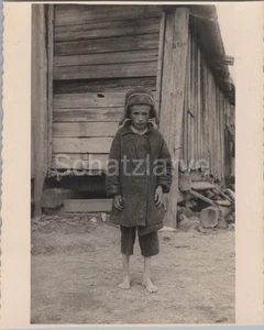 2 x Foto, Wk2, russische Kinder in Staraja Russa, Russland (MJ-60)1027 - Bild 1 von 4