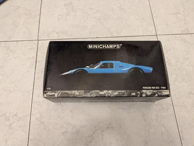 Porche 904 GTS Blue minichamps 1/18 - Immagine 1 di 4
