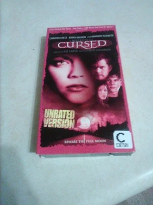 Cursed VHS 2005 Christina Ricci Joshua Jackson Shannon Elizabeth - Image 1 of 2