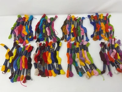 Iris Embroidery Floss Lot Of 80 Skeins Cotton Cross Stitch Solid Thread New - Image 1 of 4