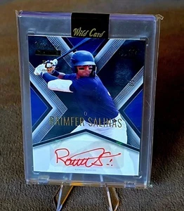 2024 Wild Card Matte X-Plode Raimfer Salinas MXPA-RS Auto #d 1/1 Encased - Picture 1 of 3