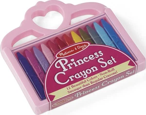 MELISSA & DOUG PRINCESS CRAYON SET (Set of 12) - Picture 1 of 1