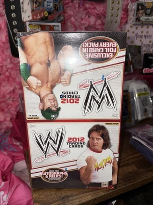 2012 Topps WWE Wrestling Factory Sealed Jumbo Pack Rack Box - Image 1 of 2