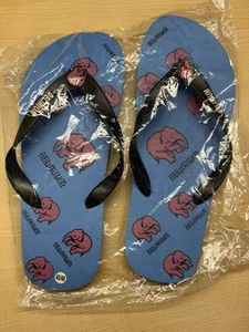 Delirium Tremens Belgium Brewery Fan Merch Sandals Men’s sz 12 45/46 NOS VGC - Picture 1 of 4