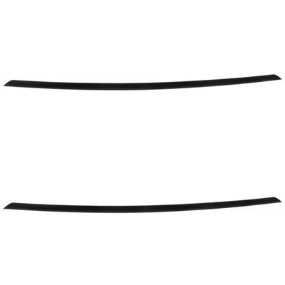 Set of 2 Bumper Face Bar Trims Molding Step Pads Front Driver & Passenger Pair - Image 1 of 4