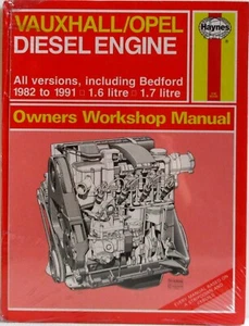 Haynes Vauxhall/Opel Motore Diesel 1982 A 1991 Owners Manuale Officina - Usato - Foto 1 di 7