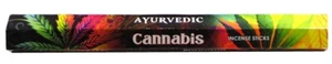 Ayurvedic 'Cannabis' Incense Sticks (pk 20) (K117) - Picture 1 of 3