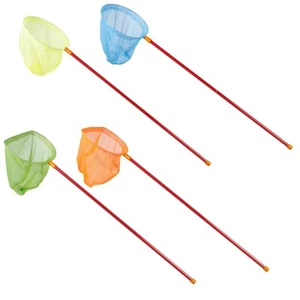 Red cuadrada redonda para niños grande colorida red de mariposas verano exterior receptor insecto - Imagen 1 de 9