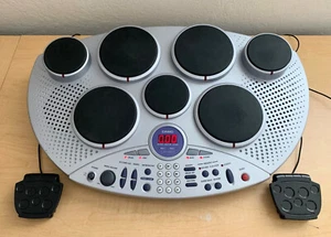 Casio LD-80 Electric Digital Drum Set With Pedals & AC Power Supply - Picture 1 of 5