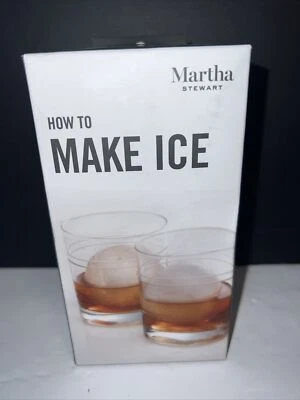 Moldes de hielo Highball colección Martha Stewart, juego de 2 precio de venta sugerido por el fabricante $19 ¡NUEVO! Foto 1 de 4