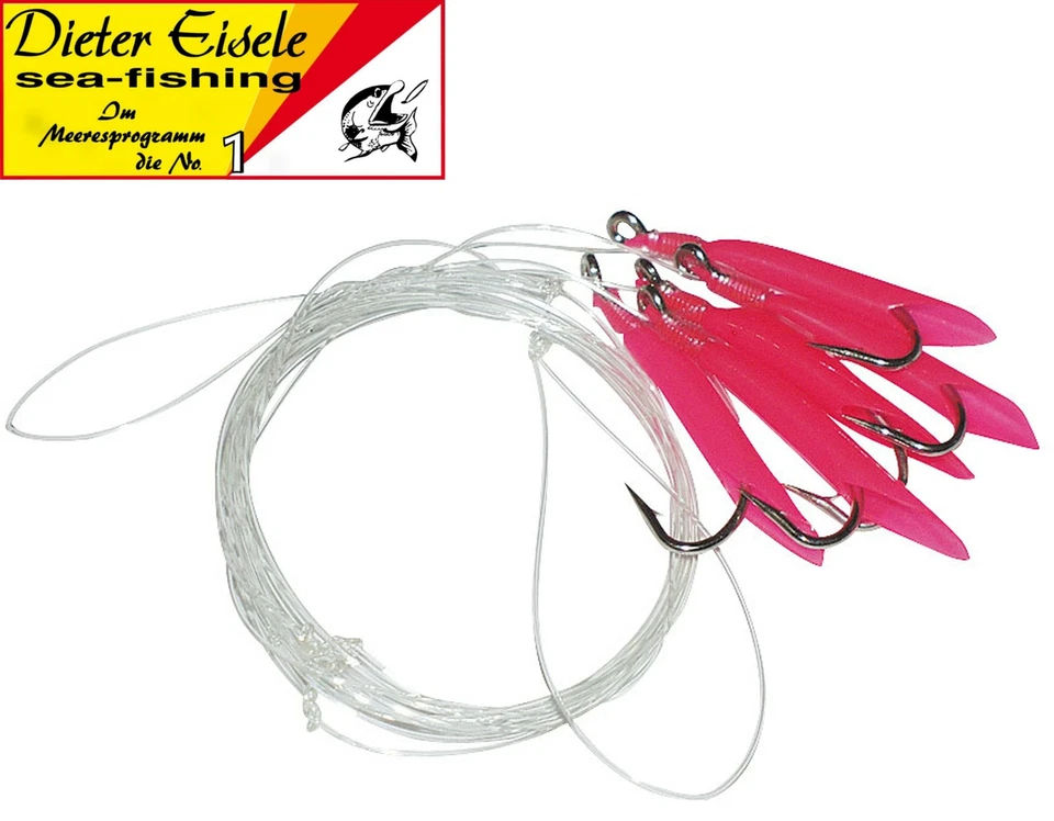 Eisele Makrelen-vorfach Pink-leuchtschlauch Norwegenvorfach