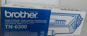 Brother TN-6300, Original Toner Cartridge Black, (Schwarz) OVP 3000 Pages TN6300 - Photo 1/1