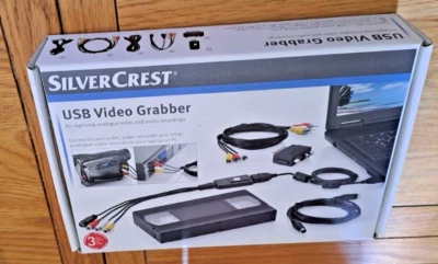USB Video Grabber Silver Crest Make. Complete and in Original Box. - Image 1 of 4