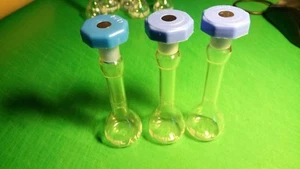 3 x 10 ml Emil Glas Class A Kolben mit Stopfen - Bild 1 von 4
