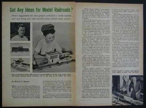 Lionel Lumber Mill - Milk Car inventor 1956 pictorial - Picture 1 of 1