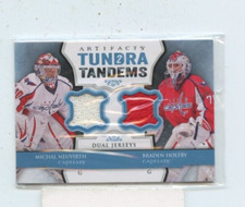 MICHAL NEUVIRTH / BRADEN HOLTBY 2013-14 Upper Deck Artifacts Tundra Tandems TTNH