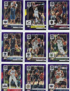 2022-23 Donruss Basketball OPTIC PURPLE SHOCK PRIZM #1-250 You Pick Your Set