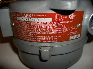 KILLARK HKB-BC-20 EXPLOSION PROOF INSTRUMENT HOUSING - Picture 1 of 2