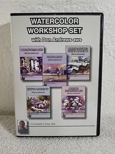 Watercolor Workshop Set with Don Andrews (5 DVD Set) - Bild 1 von 3