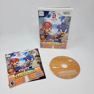 Mario & Sonic at the Olympic Games (Wii, 2007) *CIB* Great Condition Clean - Picture 1 of 11