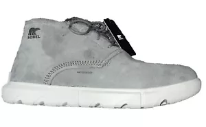 Sorel Men's Explorer Drift WP Suede Ankle Boots Waterproof Quarry, Dove Size 14 - Picture 1 of 11