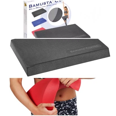 Bamusta CUATRO Balance Kissen Pad Balancekissen Sitzkissen anthrazit robust