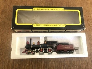Bachmann Old Timer 4-4-0 Union Pacific 119 Dampflok & Tender - HO Achtung - Bild 1 von 14