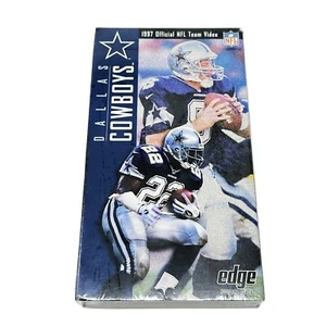 NEW SEALED Dallas Cowboys 1997 Official NFL Team Video VHS Yearbook Troy Aikman - Picture 1 of 5
