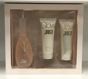 GLOW by JLO | Women's 3 Pcs Gift Set: 3.4 Eau Toilette+2.5 B.Lotion/Shower Gel - Picture 1 of 2