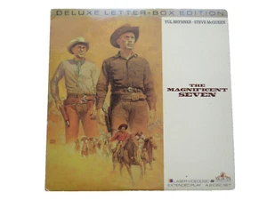 Glorreichen Sieben Magnificent US Laser Disc LD Film Video CD Laserdisk Englisch - Bild 1 von 4