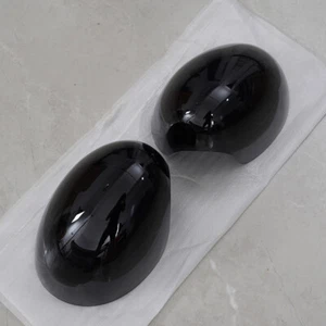 2Pcs Door Wing Mirror Cover Cap Case Gloss Black For Mini F54 F55 F56 F57 F60 UK - Picture 1 of 16