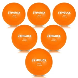 6 Pack Weighted Plyo Balls Set (500g/17.64oz) for Baseball & Softball Trainin... - Picture 1 of 9