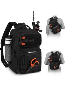 Bolsa táctica para aparejos de eslinga de pesca Kastking Blowbak - Backpac de pesca ligero - Imagen 1 de 7