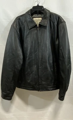 New York Classics Men's Black Solid Winter Jacket Outerwear Large - Image 1 of 4