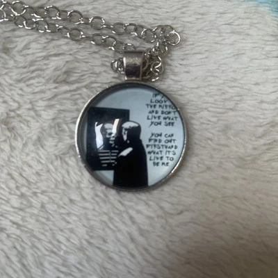 Mcr конец текст ожерелье купол подвеска My Chemical Romance эмо рок  - Изображение 1 из 4