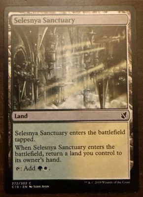 MTG Selesnya Sanctuary Commander 2018 - Image 1 of 4