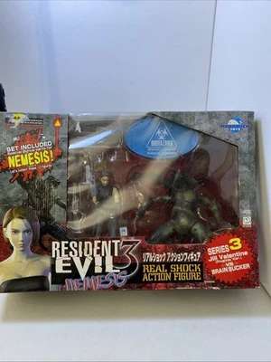 Resident Evil 3 Real Shock Action Figure Jill VS Brainsucker - Image 1 of 4