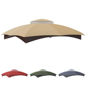 Outsunny Gazebo Canopy Replacement for 10' x 12' Patio Gazebo - Picture 1 of 45