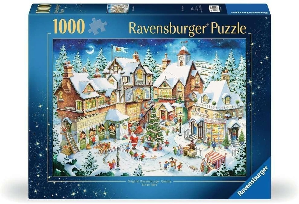 RAVENSBURGER 1000 PIECE PUZZLE CHRISTMAS WONDERLAND 50TH ANN. 2024 LIMITED ED.